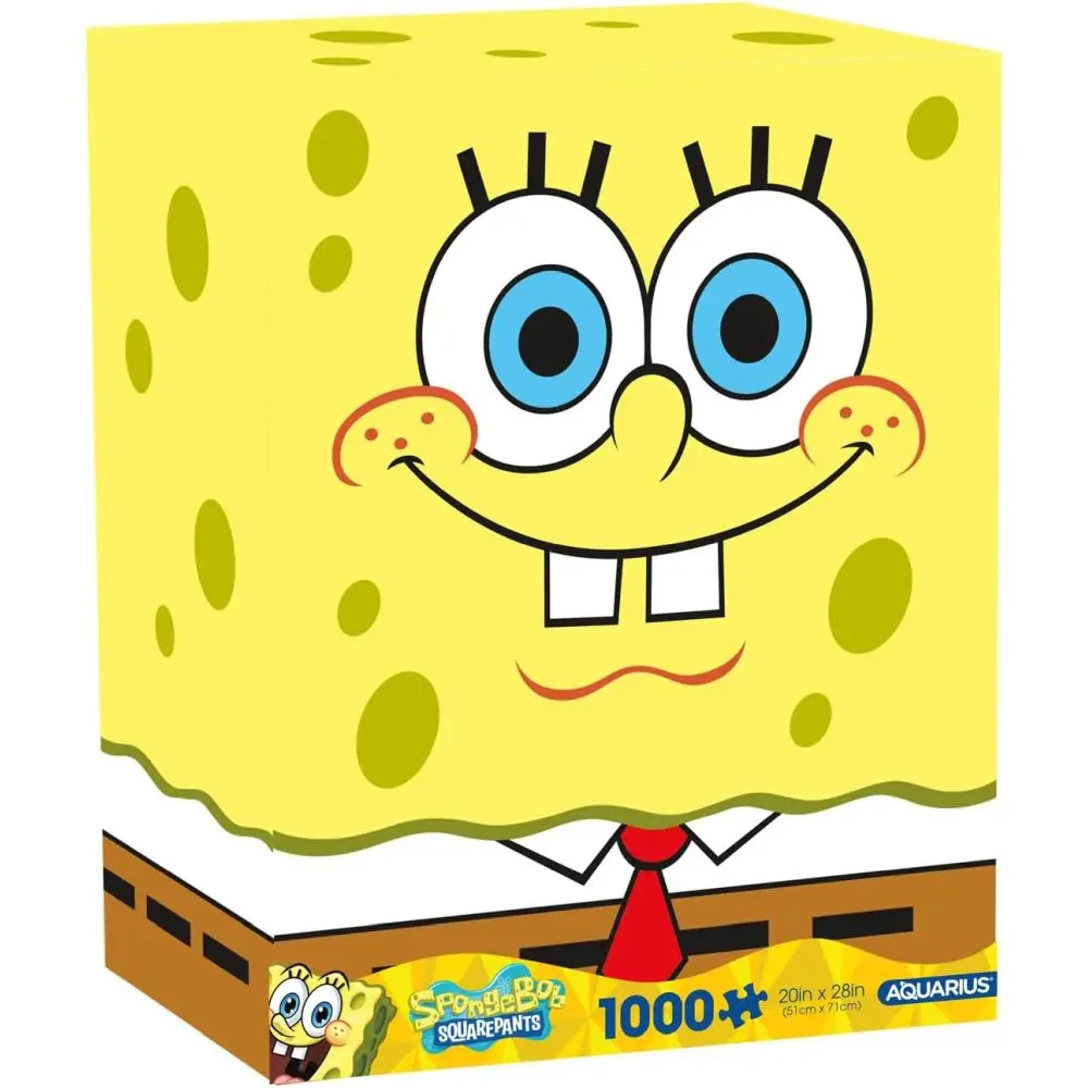 Aquarius Spongebob Squarepants Bikini Bottom Jigsaw Puzzle - 1000 Pc 1