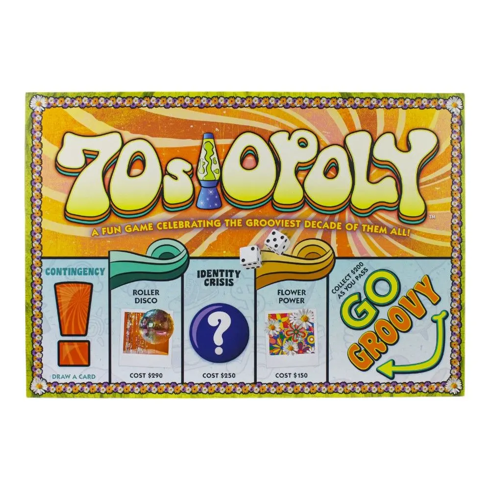 70S Opoly Nostalgic Board Game – Relive The Disco Decade 1