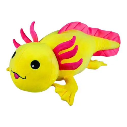 Snoozimals 20 Inch Axolotl Plush Neon Yellow 1