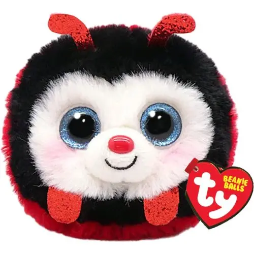 Ty Beanie Bellies 4 Inch Izzy Ladybug Plush - Colorful 1