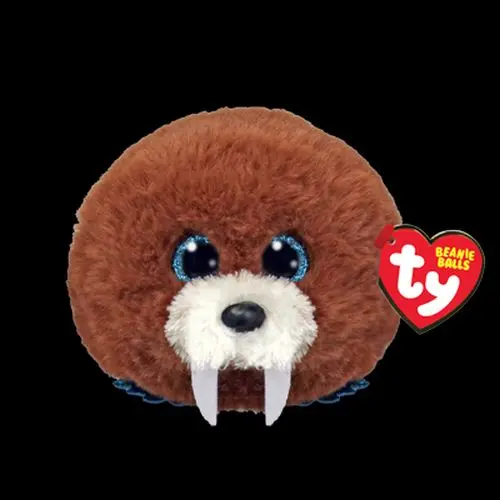 Ty Beanie Balls 3 Inch Plush Hank Walrus Beanie Ball 1