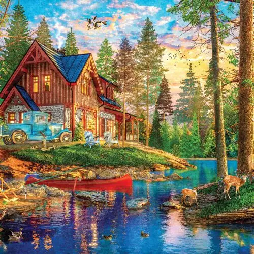 Dominic Davison Summer Retreat 1000Pc Jigsaw Puzzle 1