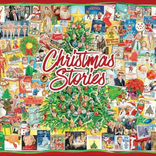 White Mountain Christmas Collage Jigsaw Puzzle - 1000 Pc 1