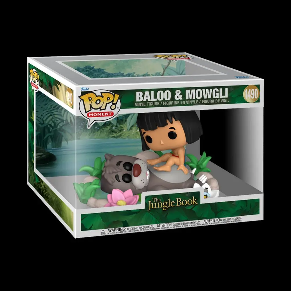 Funko Pop! Disney's Jungle Book - Baloo And Mowgli Vinyl Figures 1
