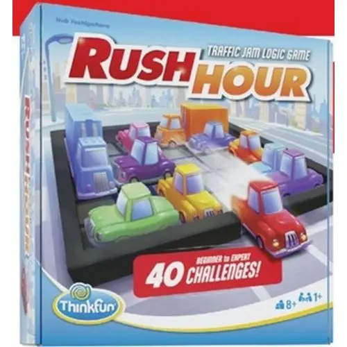 Rush Hour Deluxe Edition Traffic Jam Logic Game 1