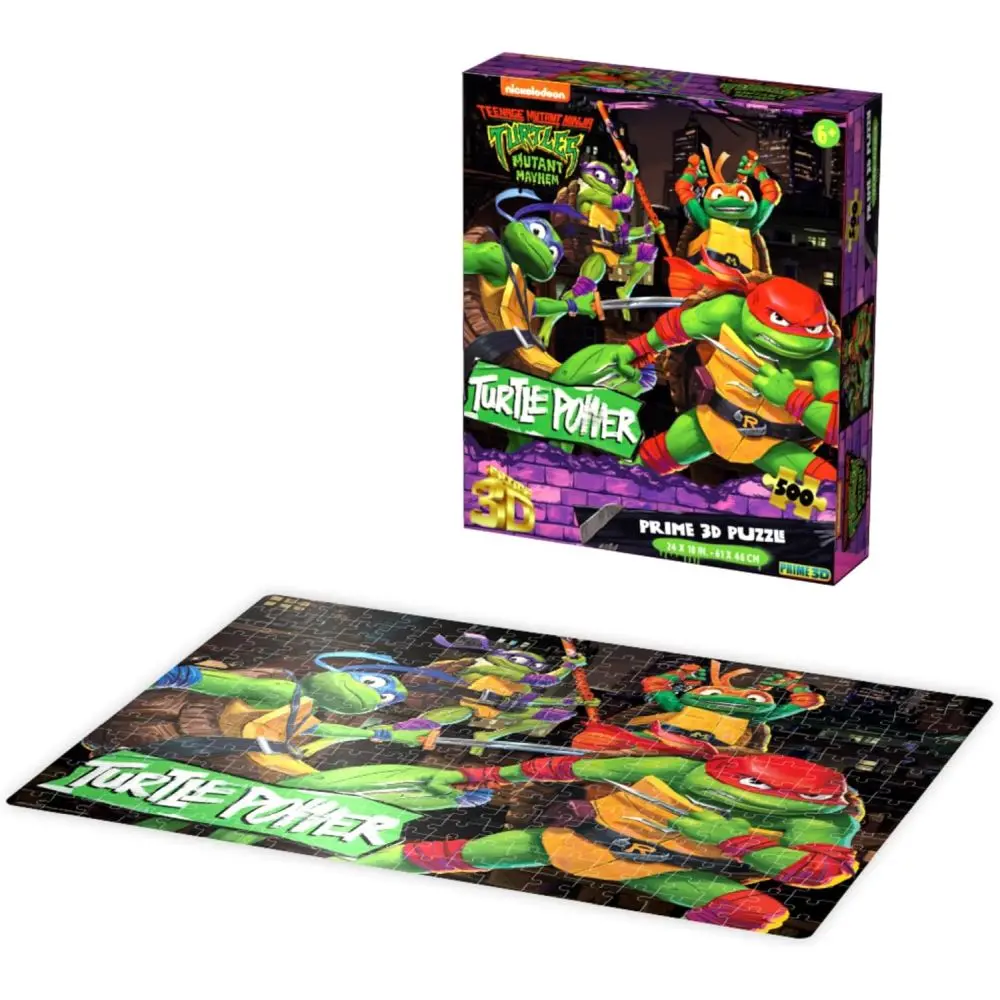 Nickelodeon Teenage Mutant Ninja Turtles Jigsaw Puzzle - 500 Pc 1