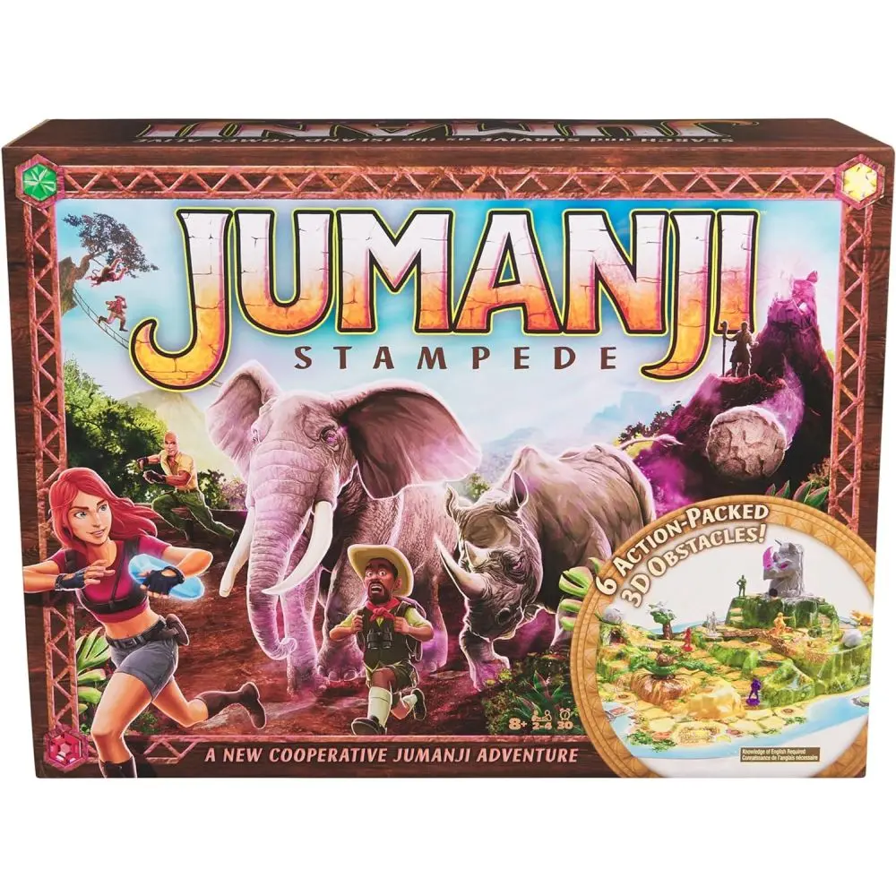 Jumanji Stampede Adventure Board Game 1