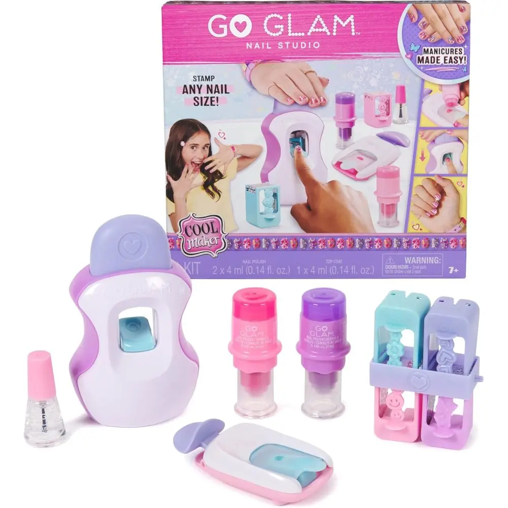 Spin Master Cool Maker Go Glam Nail Stamper Studio Kit 1