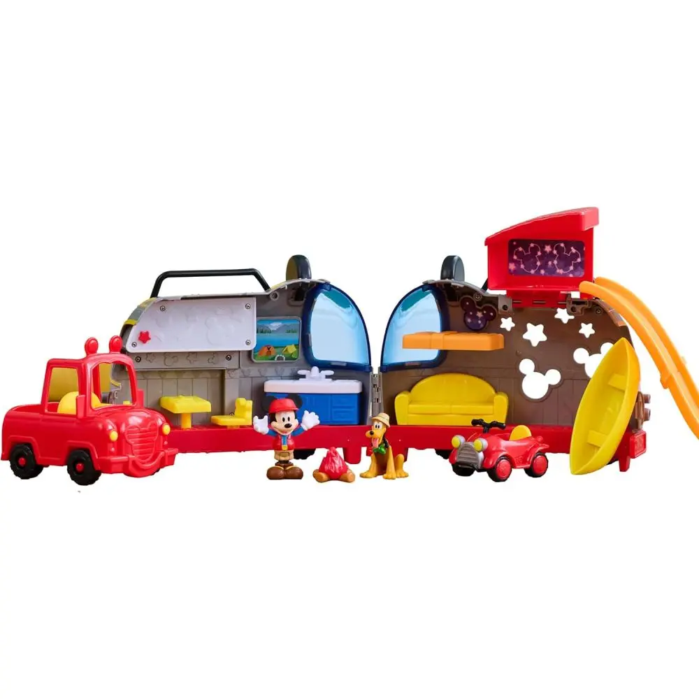 Just Play Mickey Mouse Outdoor Adventure Camper Playset 1