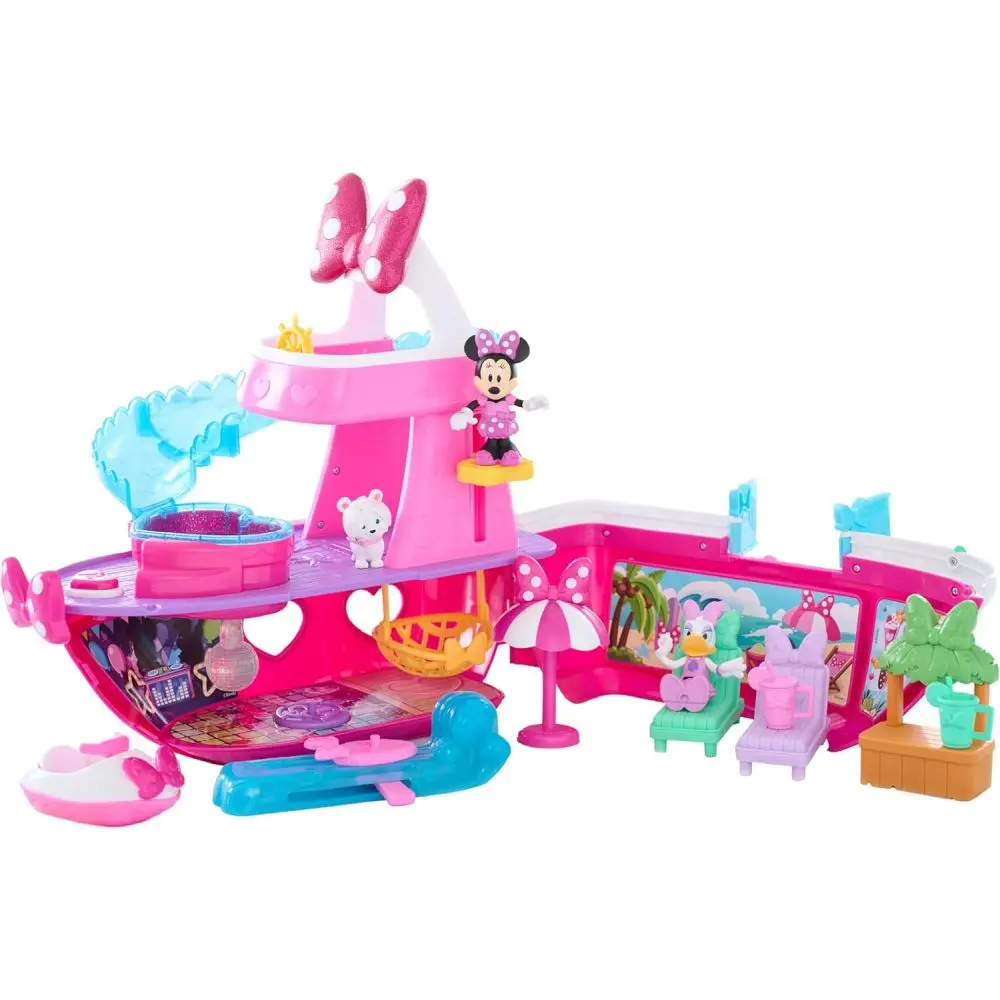 Just Play Minnie Mouse Bowdazzling Yacht Playset - Colorful 1
