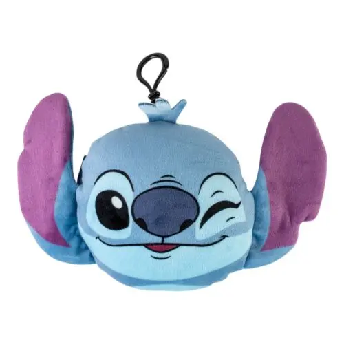 Stitch 5 Inch Zipper Plush Head Clip-On Accessory 1