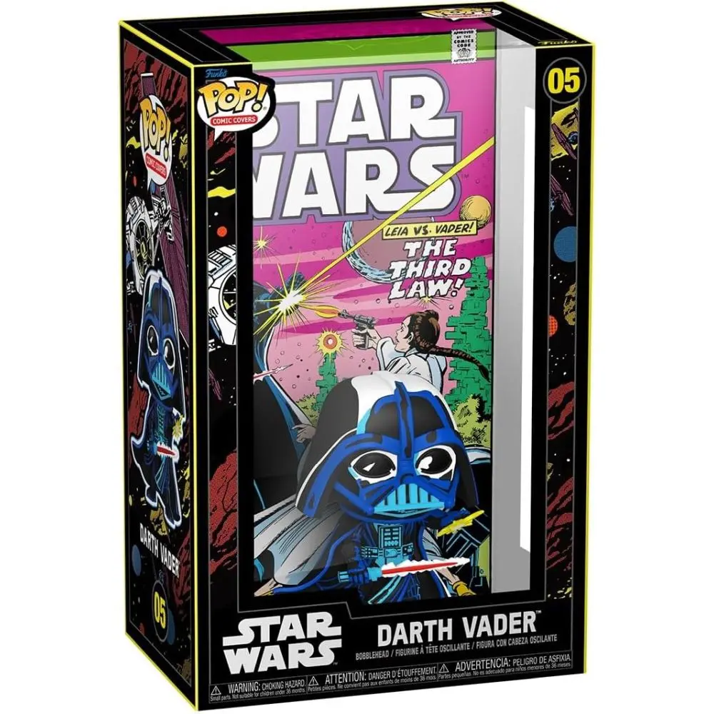 Funko Pop! Star Wars Comic Cover: 3.75-Inch Vinyl Darth Vader Figure 1