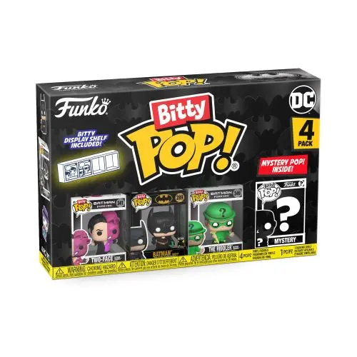 Funko Pop! Dc Comics Batman 85Th Anniversary Mini Figure 4-Pack With Surprise Chase 1