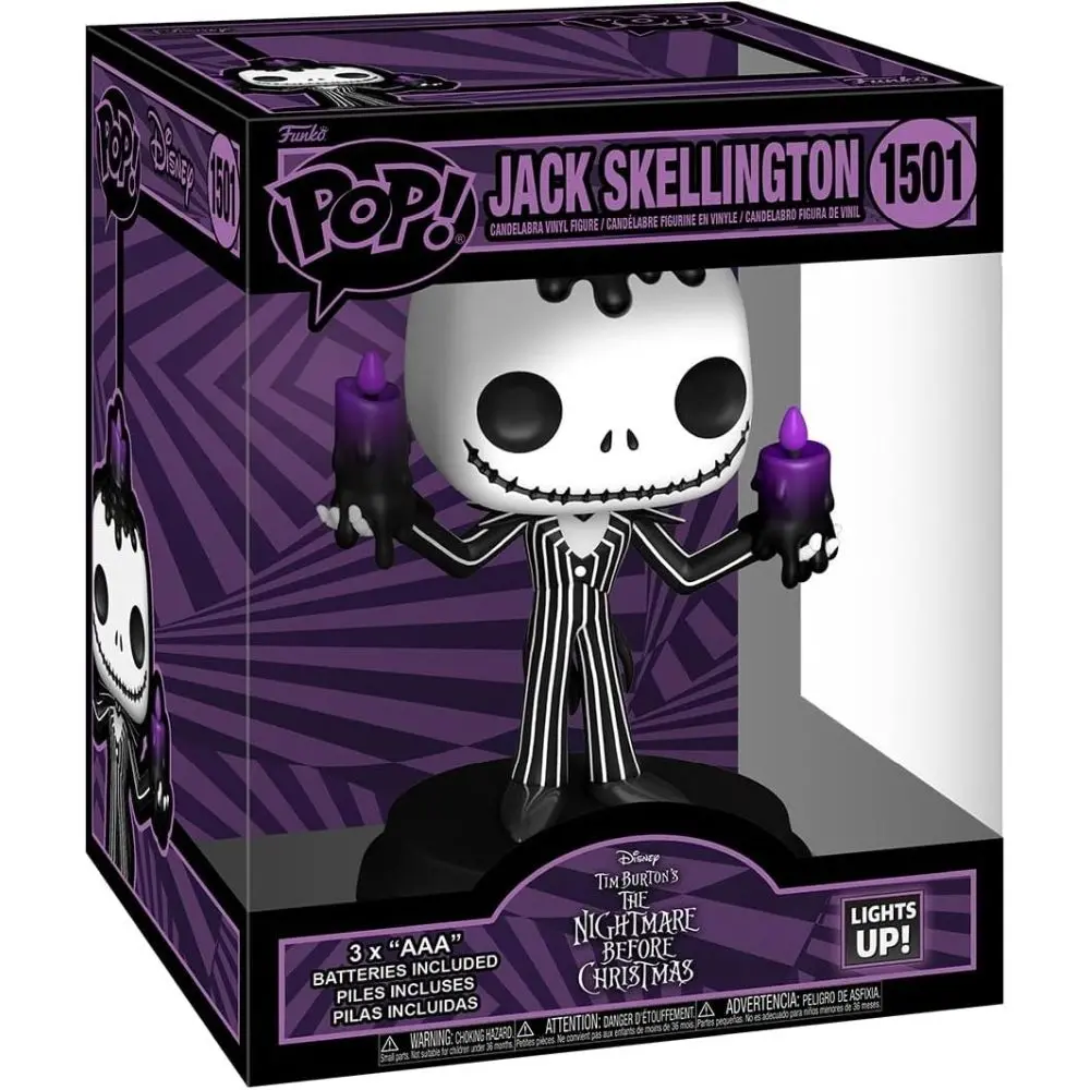 Funko Pop! Nightmare Before Christmas 3.75 Inch Vinyl Figure - Jack Skellington Super 1