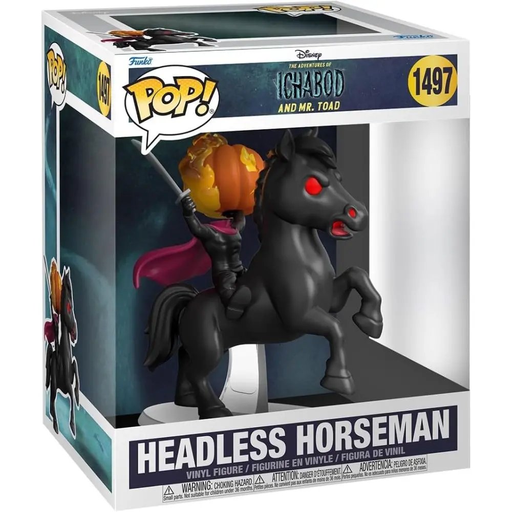 Funko Pop Rides Deluxe: Sleepy Hollow 6.25 Inch Vinyl Figure - Headless Horseman 1
