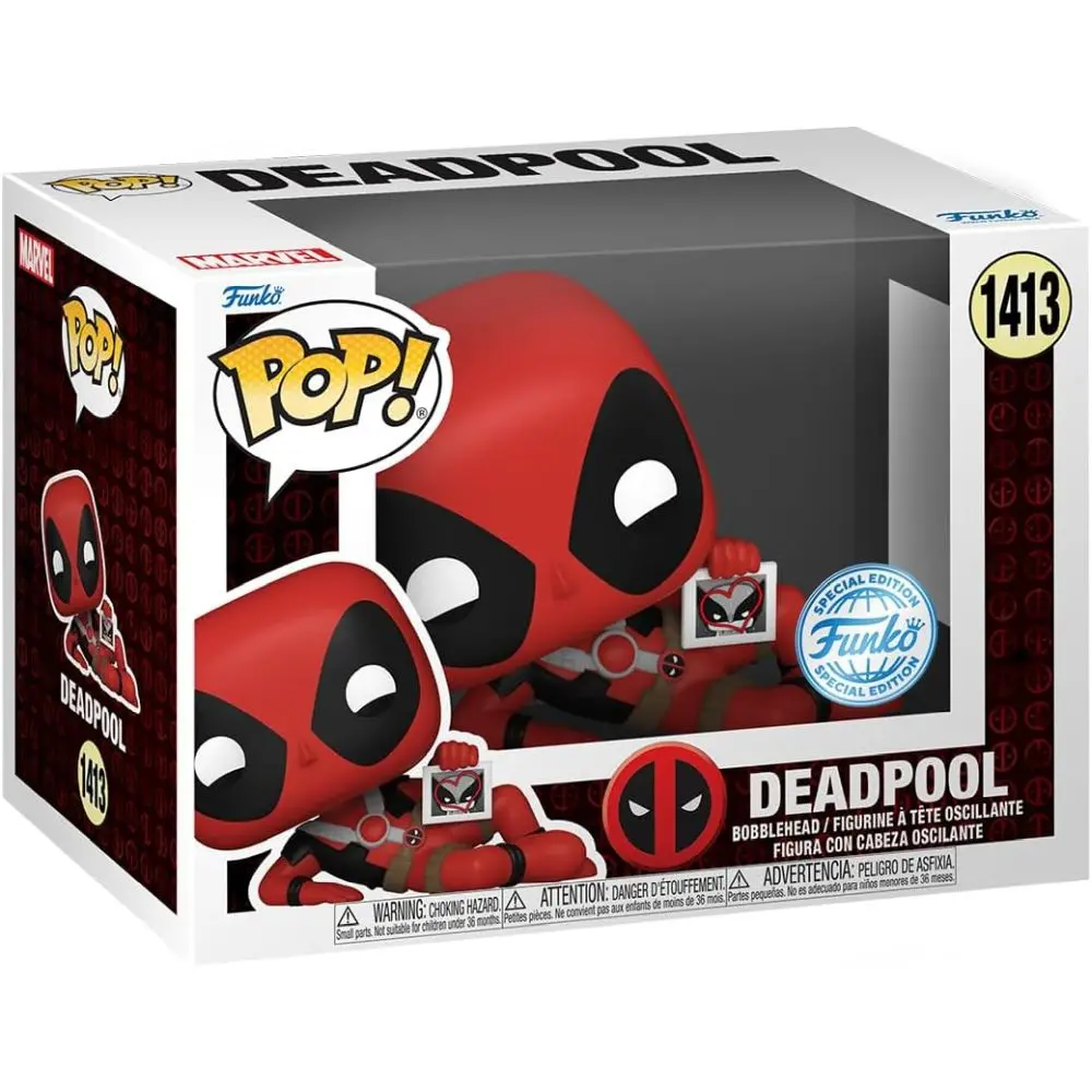 Funko Pop! Deadpool Hearts 3.75 Inch Vinyl Figure - Love-Themed Marvel Character 1