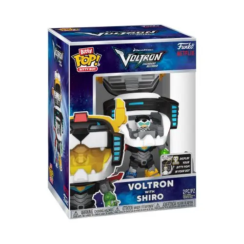 Funko Bitty Pop! Voltron 4.85 Inch Vinyl Figure - Shiro & Voltron 1