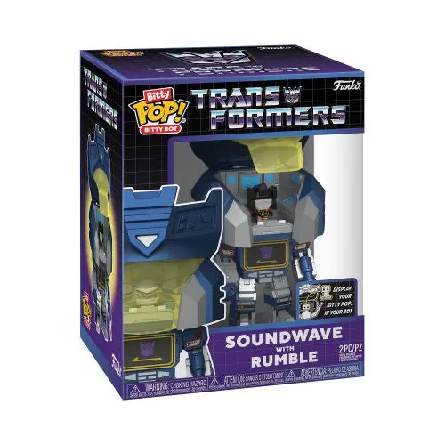Funko Bitty Pop! Transformers 4.8 Inch Vinyl Figure - Soundwave 1
