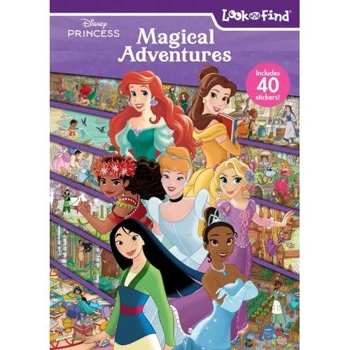 Disney Princess Enchanting Look And Find Activity Book 1