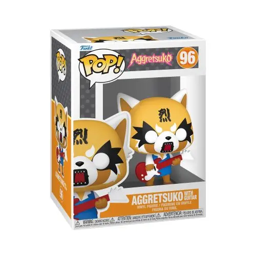 Funko Pop! Sanrio Aggretsuko 3.75 Inch Vinyl Figure With Guitar 1