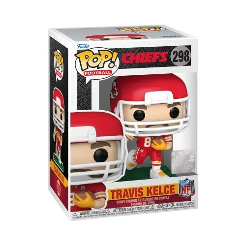 Funko Pop! Nfl Chiefs Travis Kelce 4-Inch Vinyl Figure - Road Uniform 1