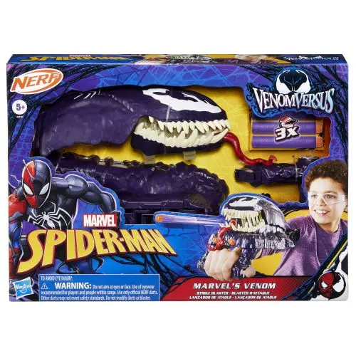Marvel Spider-Man Venom Strike Blaster Powered By Nerf 1