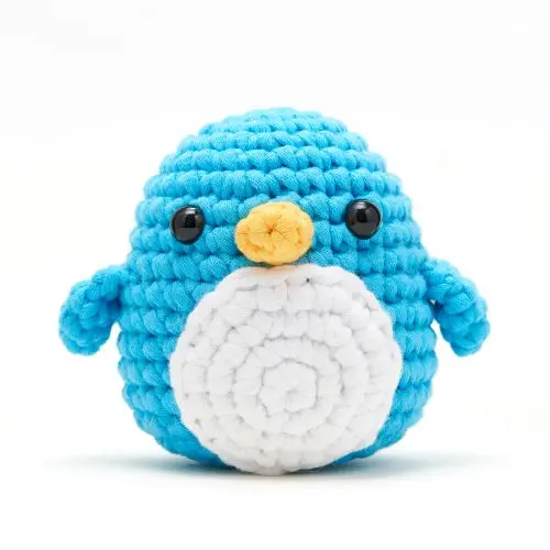 Woobles Penguin Beginner-Friendly Crochet Kit 1