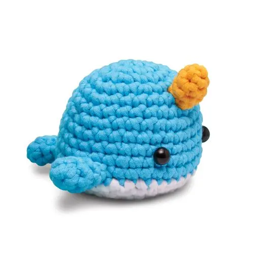 Woobles Narwhal Beginner's Delight Crochet Kit 1