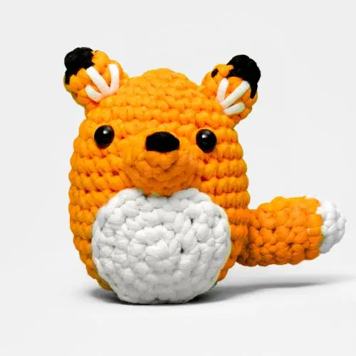 Woobles Fox Beginner-Friendly Crochet Kit 1