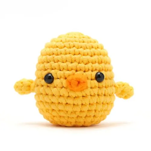 Woobles Chick Beginner-Friendly Crochet Kit 1