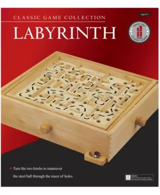 Classic Game Collection Wood Labyrinth Puzzle 1