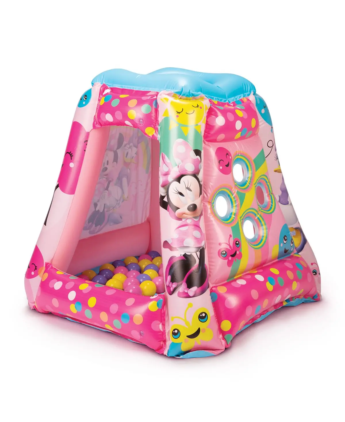 Minnie Mouse Inflatable Playland With 20 Soft Flex Balls 1