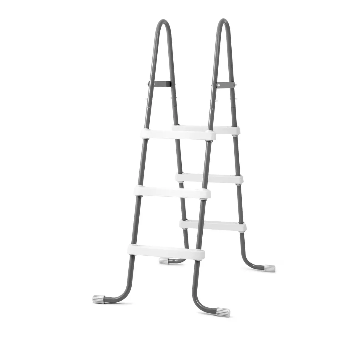 Intex Steel Frame Above Ground Pool Ladder, 42-In. Wall Height, Gray 1