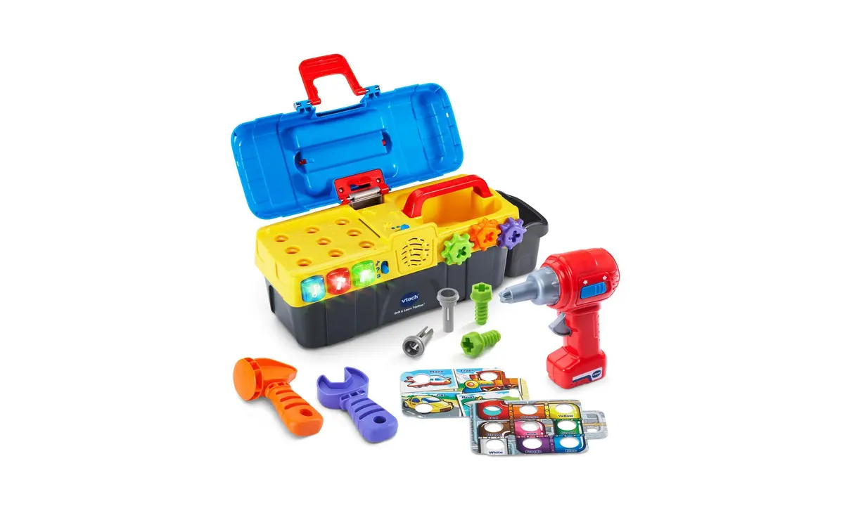 Vtech Drill & Learn Toolbox Interactive Toddler Toy 1