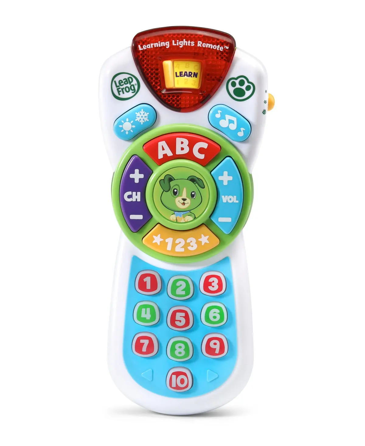 Leapfrog Scout's Learning Lights Remote Deluxe, Interactive Toy For Toddlers, Green 1