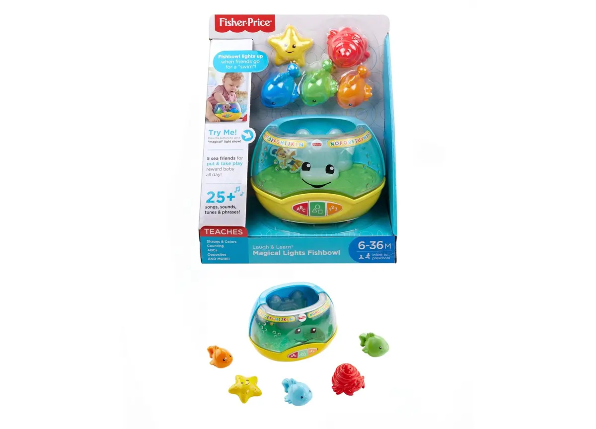 Fisher-Price Laugh And Learn Magical Lights Fishbowl-Educational Toy 1
