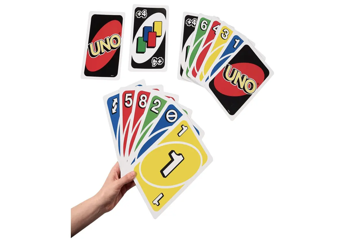 Giant Uno Card Game - Oversized Family Fun Deck 1