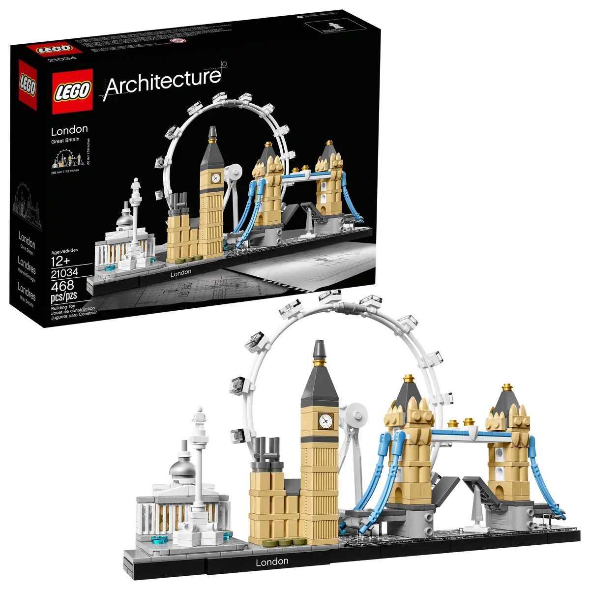 Lego Architecture Skyline Collection: London 468-Piece Building Kit 1