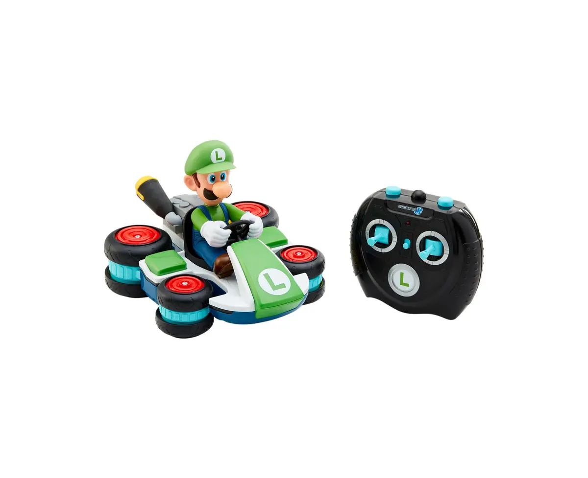 Nintendo Mini Rc Luigi Racer - 2.4 Ghz Remote Control - Green 1
