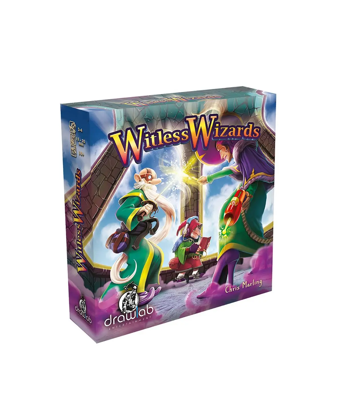 Witless Wizards Fast-Paced Strategy Board Game 1