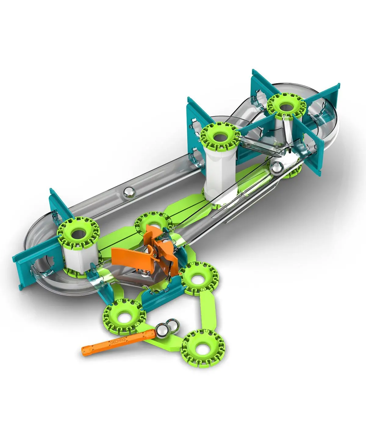 Geomag Mechanics Gravity 67-Piece Recycled Race Track Set 1