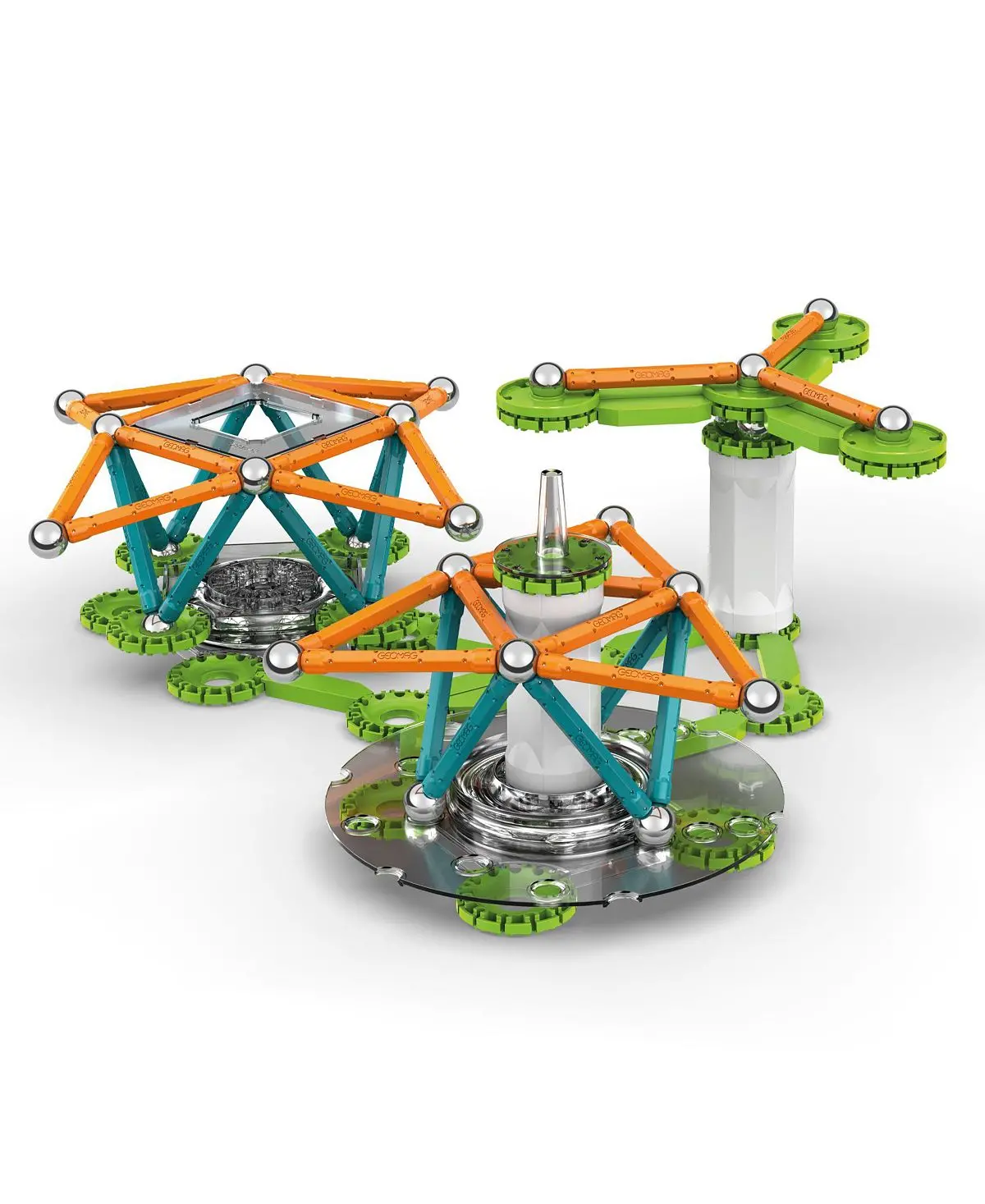 Geomag Mechanics 160-Piece Magnetic Gears Construction Set - Eco-Friendly 1