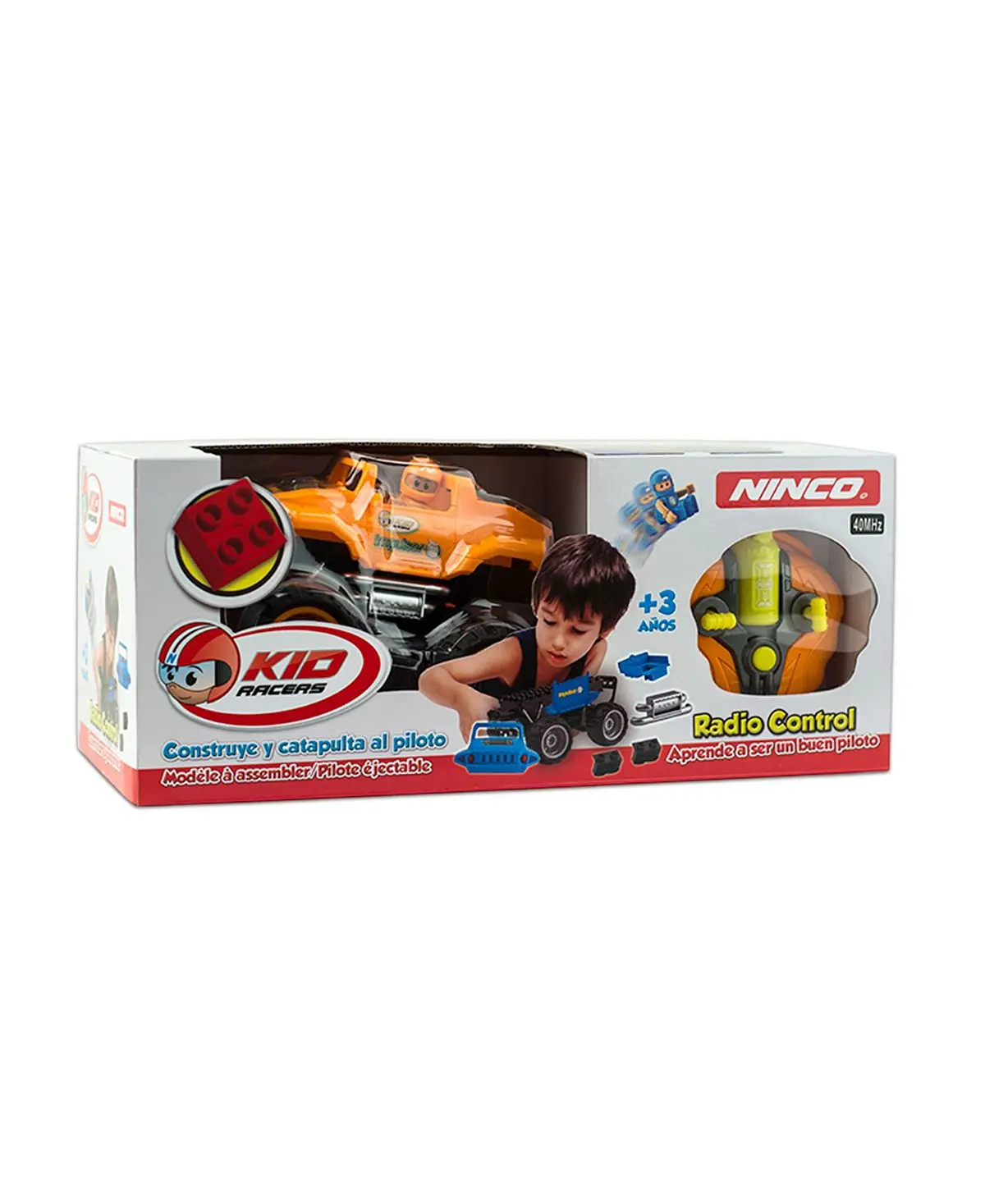 Ninco Kid Racers Build-Your-Own Impulsor Rc Car - Orange 1