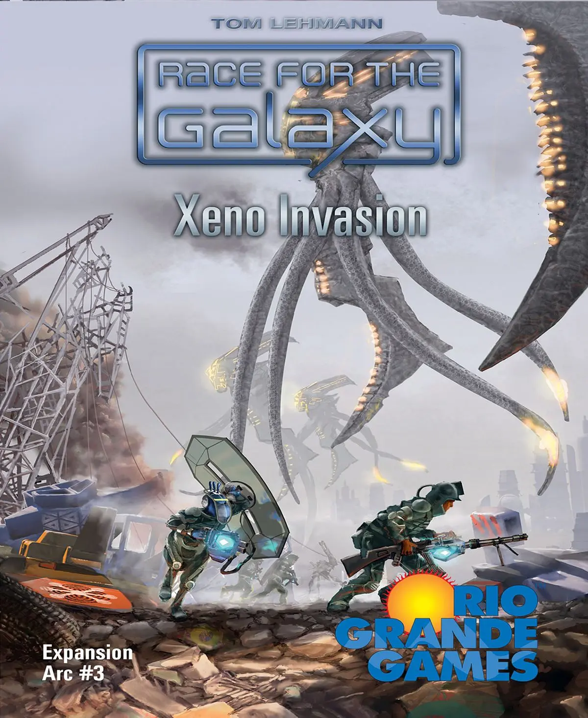 Rio Grande Games Race For The Galaxy: Xeno Invasion Expansion 1