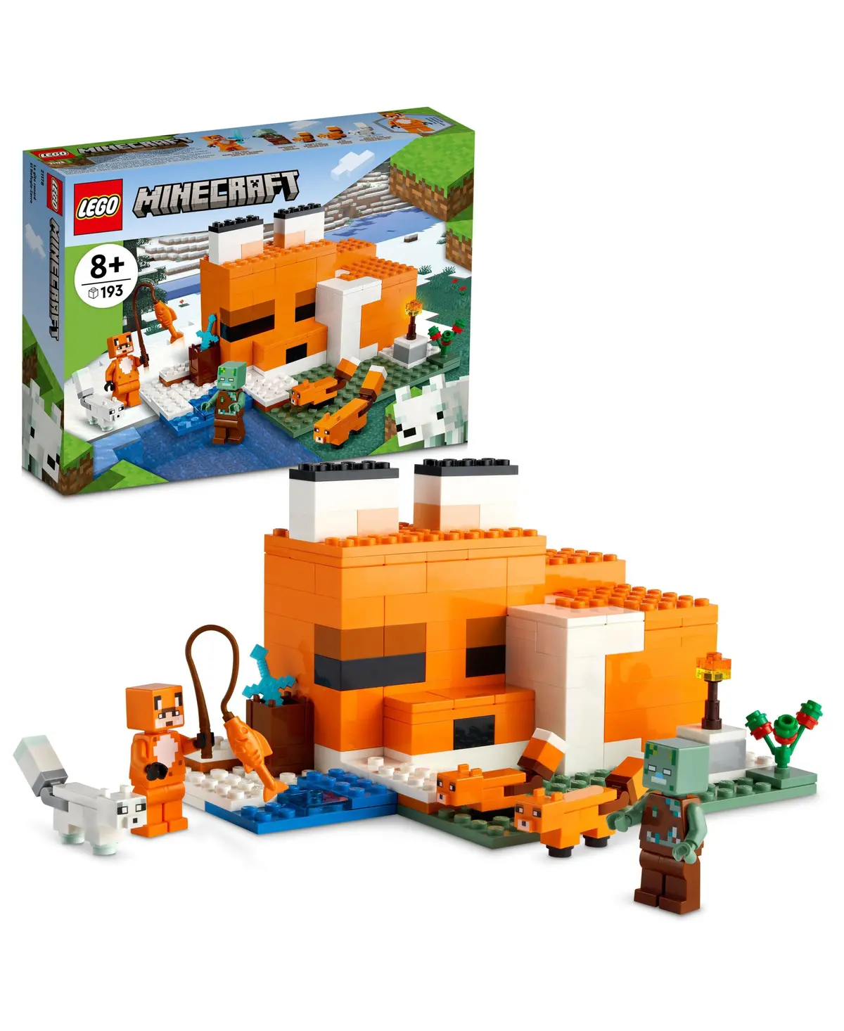 Lego Minecraft The Fox Lodge 21178 Building Kit - 193 Pieces 1