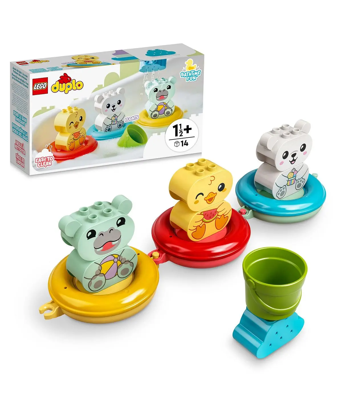 Lego Duplo My First Bath Time Fun: Floating Animal Train - 14 Pieces 1