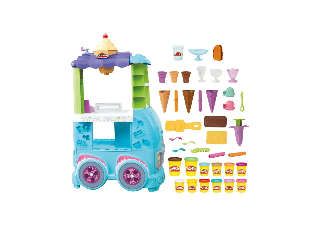 Play-Doh Kitchen Creations Ultimate Ice Cream Truck Playset 1