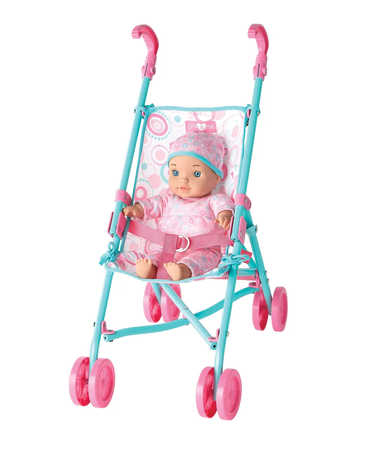 Toys R Us Baby Doll With Umbrella Stroller Playset 1