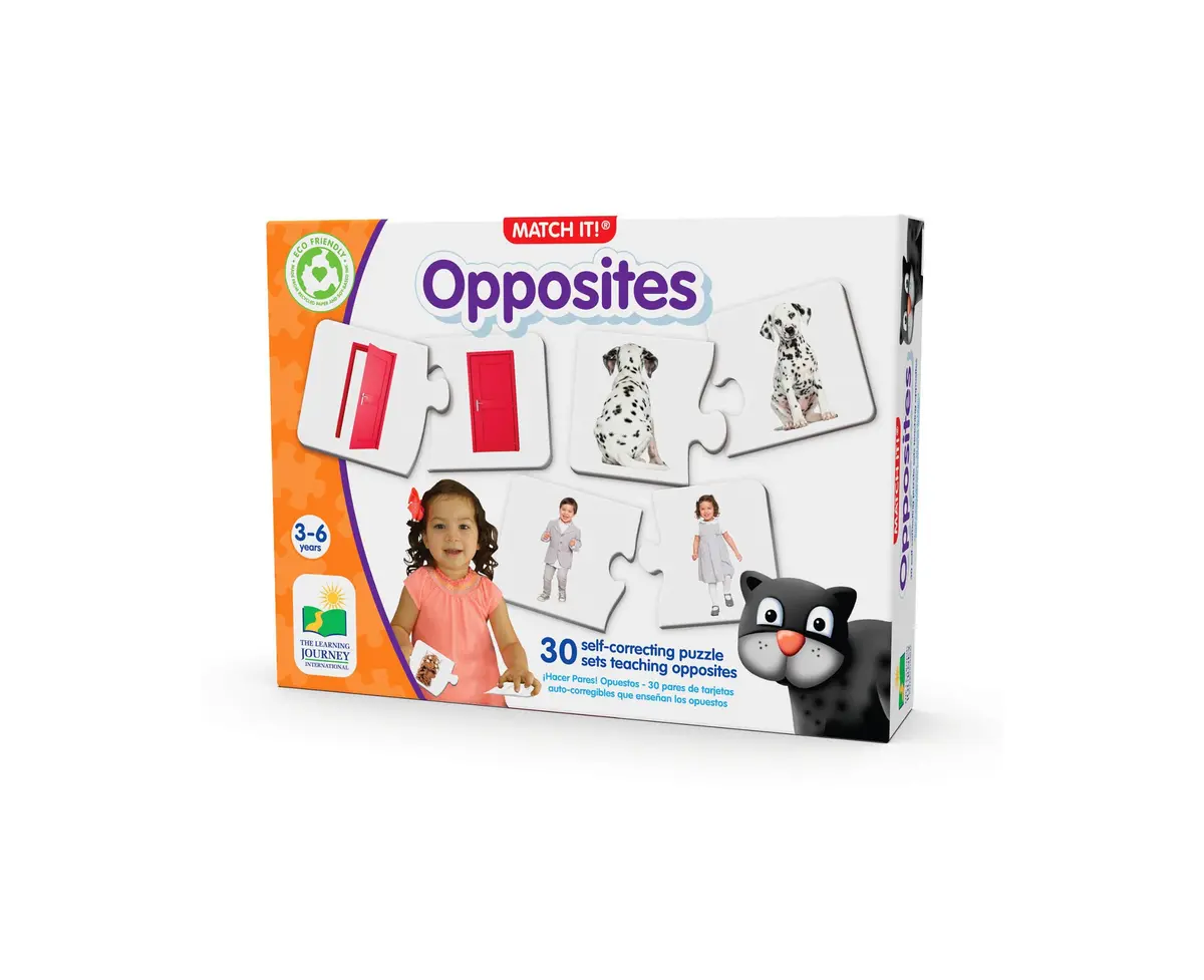 Match It! Opposites Learning Puzzle Game - Educational Toy For Kids 1