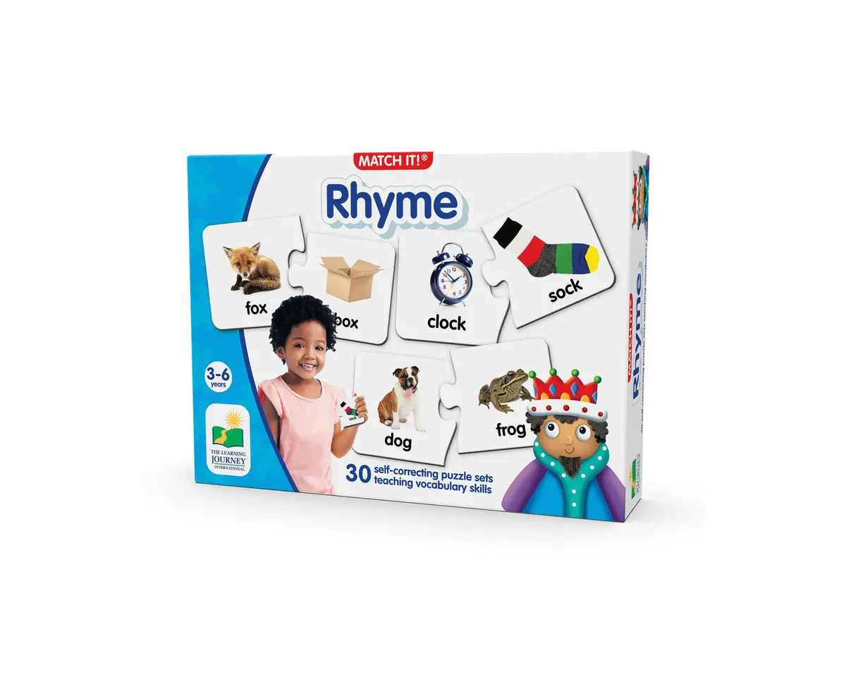 Match It! Rhyme - Vibrant Rhyming Puzzle Game For Kids 1